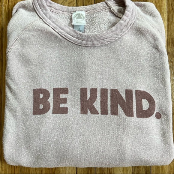 August Ink “Be Kind” Crewneck Sweatshirt - Picture 3 of 4